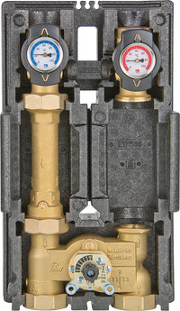 Module hydraulique K34 Heat Bloc DN 32 (1 1/4"), mélangeur 3 voies, Bypass 0-50%
