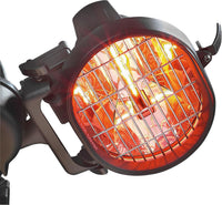 Chauffage de terrasse et parasol 3 × 500 W