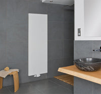 Radiateur sèche-serviettes Tropea 1800 x 600 mm avec raccord central, blanc RAL 9016