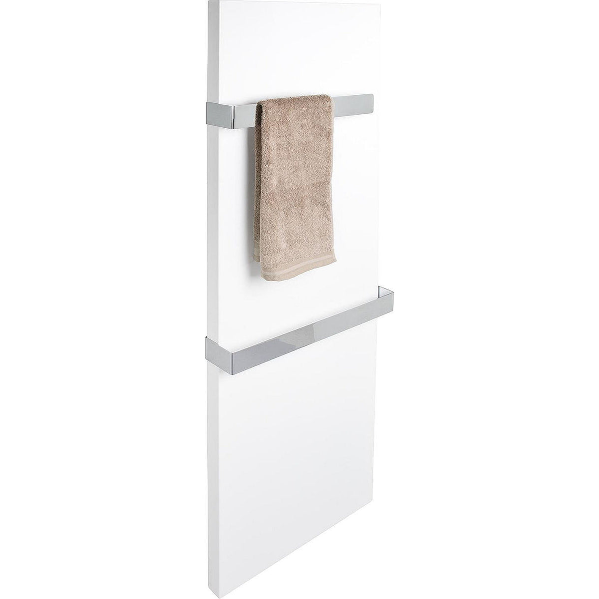Porte-serviette pour radiateur sèche-serviettes Tropea, chromé