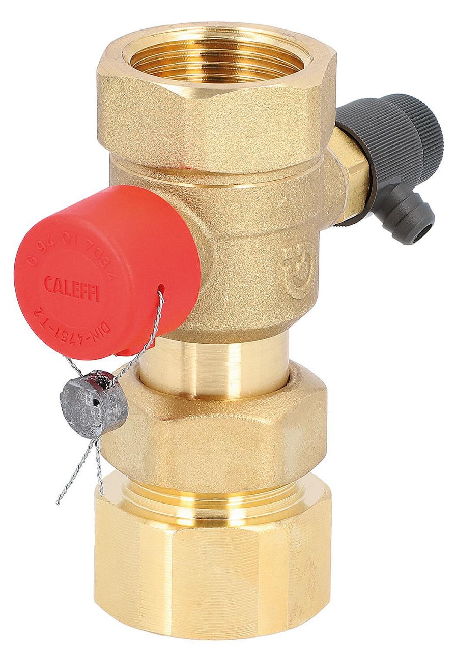 Vanne d'arrêt CALEFFI avec vidange