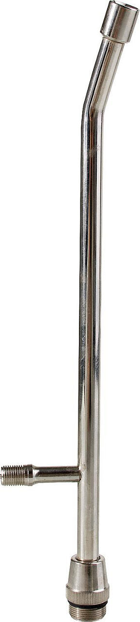 Tube de rallonge pour manomètre de contrôle avec soupape latérale