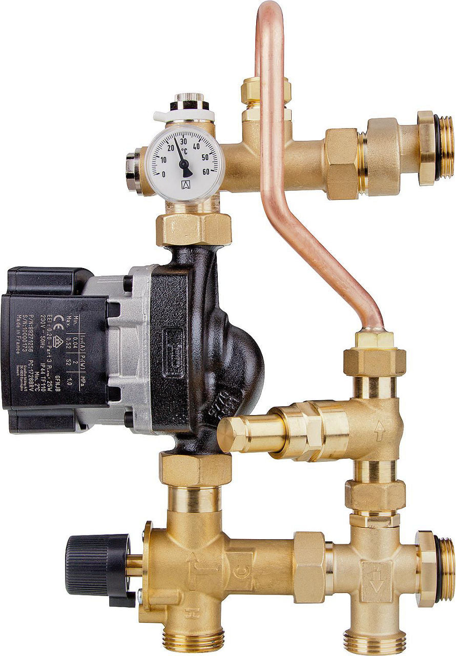 Unité de régulation Waterlo Easyflow Mix avec mélangeur 3 voies