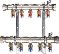 Collecteur d'eau glycolée strawa e-class type 37 VA en acier inoxydable DN 50 (2")