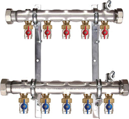 Collecteur d'eau glycolée strawa e-class type 37 VA en acier inoxydable DN 50 (2")