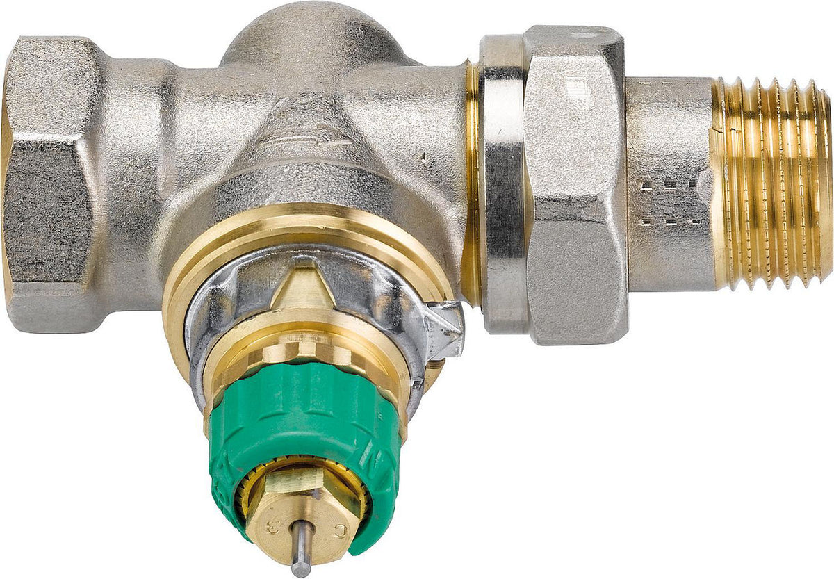 Corps de vanne thermostatique Danfoss Dynamic Valve RA-DV droit, femelle