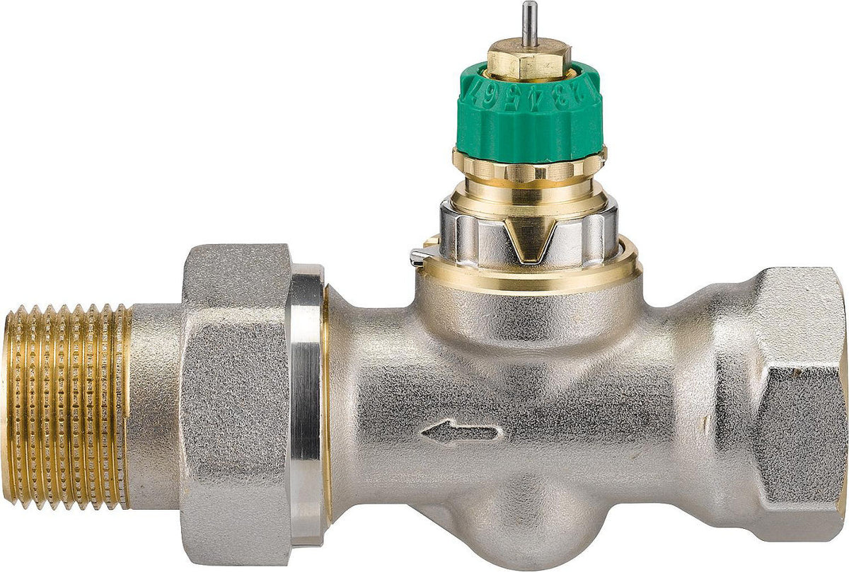 Corps de vanne thermostatique Danfoss Dynamic Valve RA-DV droit, femelle