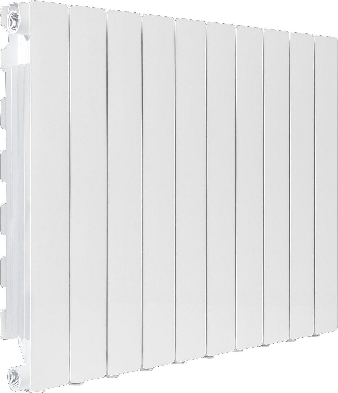 Radiateur en aluminium Fondital Blitz Super B4 600/100, blanc RAL 9010