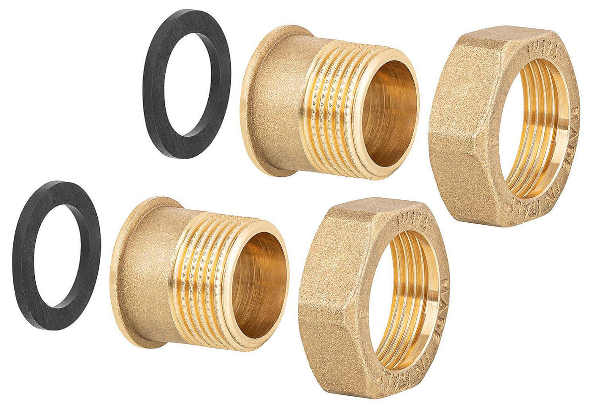 Raccord union fileté en laiton pour réducteur de pression