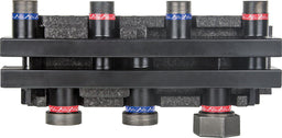 Collecteur-répartiteur de chauffage Evenes type VT7 mâle DN 32 (1"1/4) – 170 kW, 7 m³/h