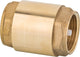 Clapet anti-retour laiton, femelle × femelle (max. 110°C)