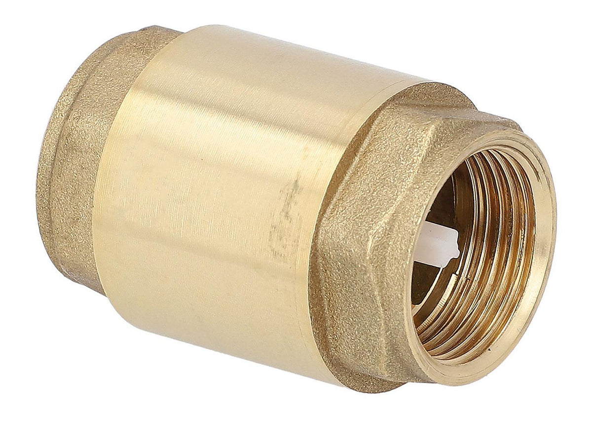 Clapet anti-retour laiton, femelle × femelle (max. 110°C)