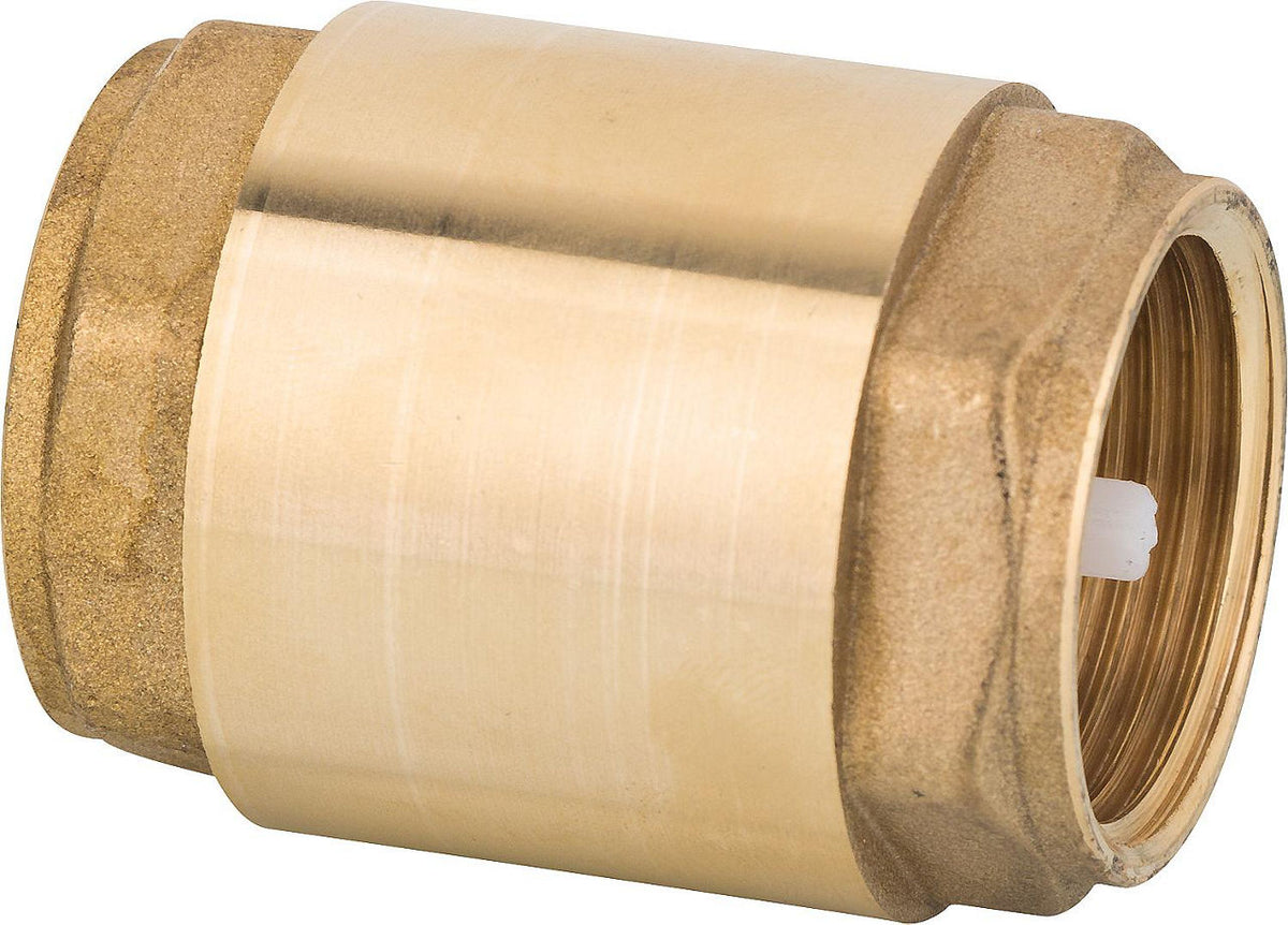 Clapet anti-retour laiton, femelle × femelle (max. 110°C)