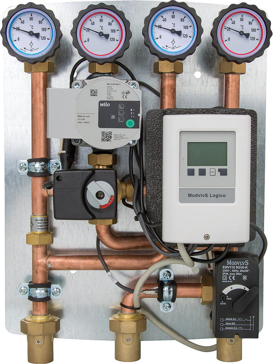 Module hydraulique Easyflow Logic circuit direct + circuit mélangé avec charge ECS et régulation