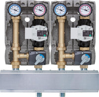 Groupe collecteur modulaire Easyflow 2xcircuit mélangé, Type MiMi25