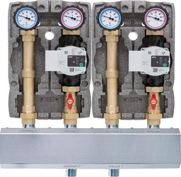 Groupe collecteur modulaire Easyflow 2xcircuit direct Type DiDi25