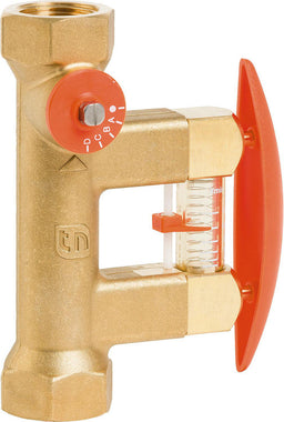 Vanne d'équilibrage Taconova Tacosetter Bypass Solar 130, filetage femelle
