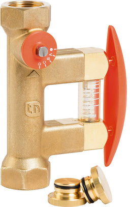 Vanne d'équilibrage Taconova Tacosetter Bypass Solar 185, filetage femelle