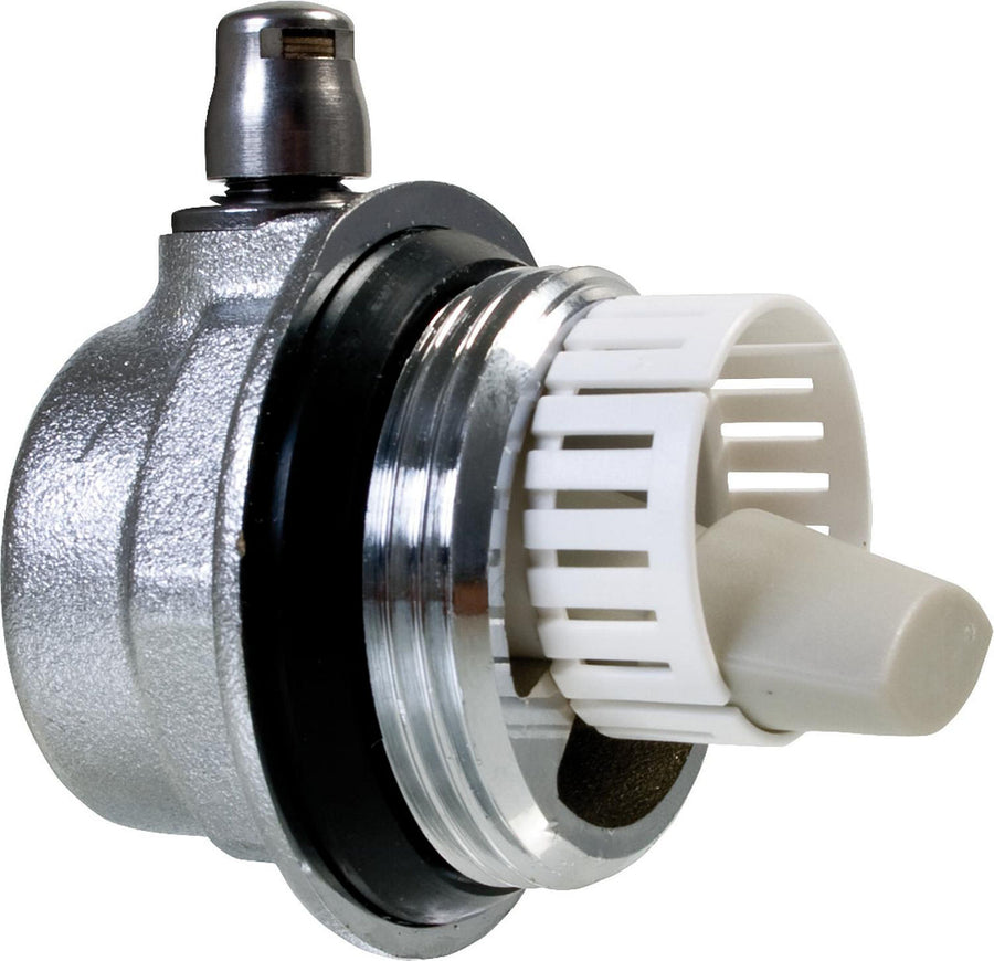 Purgeur automatique Caleffi Aercal type 509 DN 32 (1 1/4"), laiton chromé