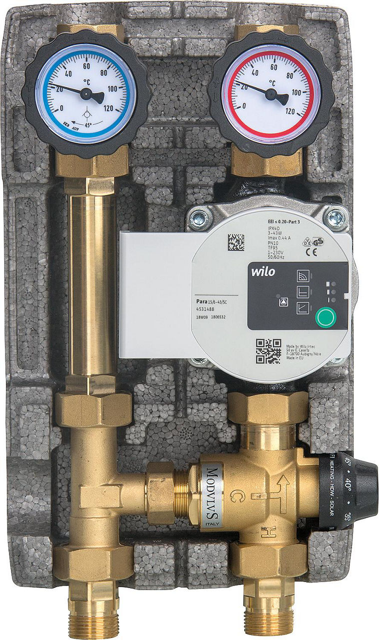 Module hydraulique Easyflow DN20 (3/4") valeur constante régulation thermique
