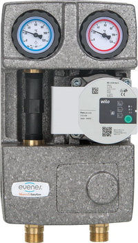 Module hydraulique Easyflow DN20 non mélangé, raccord compteur d energie