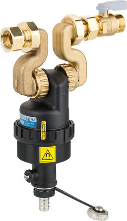 Désemboueur DirtmagSlim Type 545455 Vaillant encastré DN 20 (3/4") mâle x DN 20 (3/4") écrou