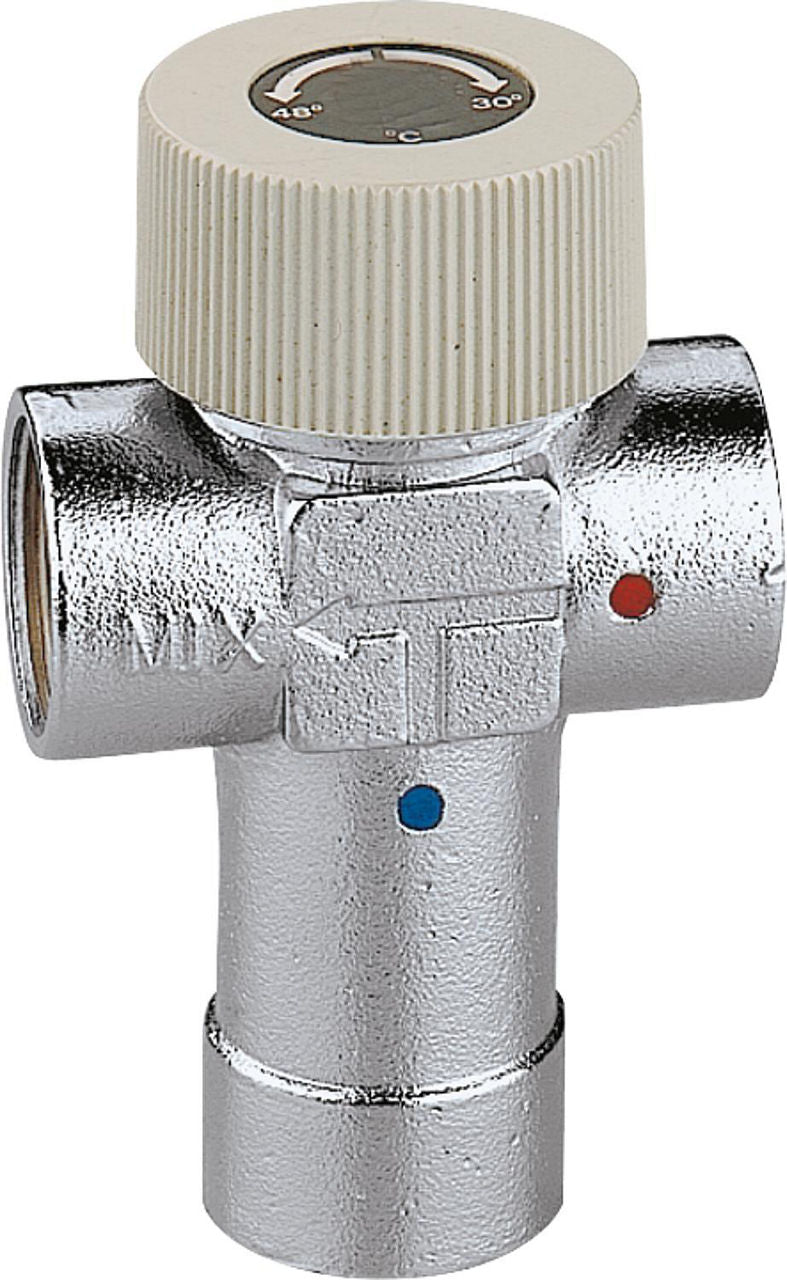 Mitigeur thermostatique Caleffi 520 réglable, chromé