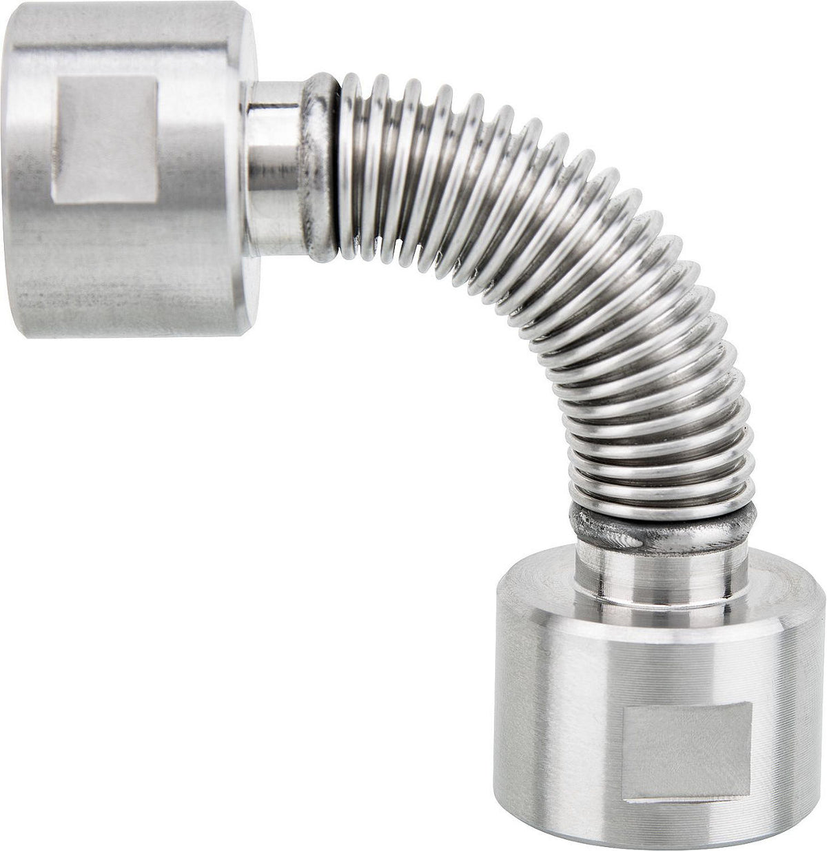 Tube flexible ondulé en inox extensible DN 15 (1/2") femelle × femelle