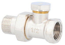Raccord de retour droit DN 15 (1/2"), femelle