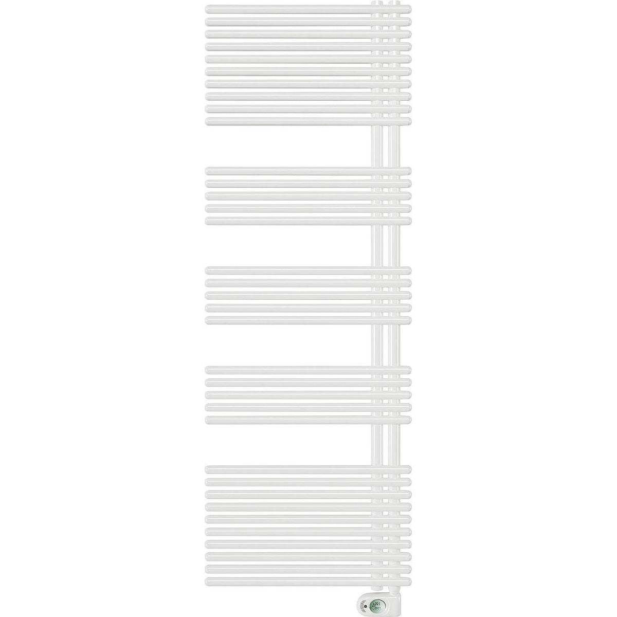 Radiateur sèche-serviettes électrique Garda, blanc RAL 9016