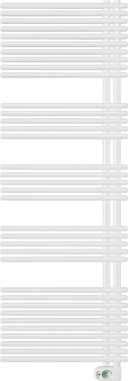 Radiateur sèche-serviettes électrique Garda, blanc RAL 9016