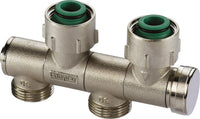 Bloc de robinet VarioCon type FE2 DN 20 (3/4") mâle