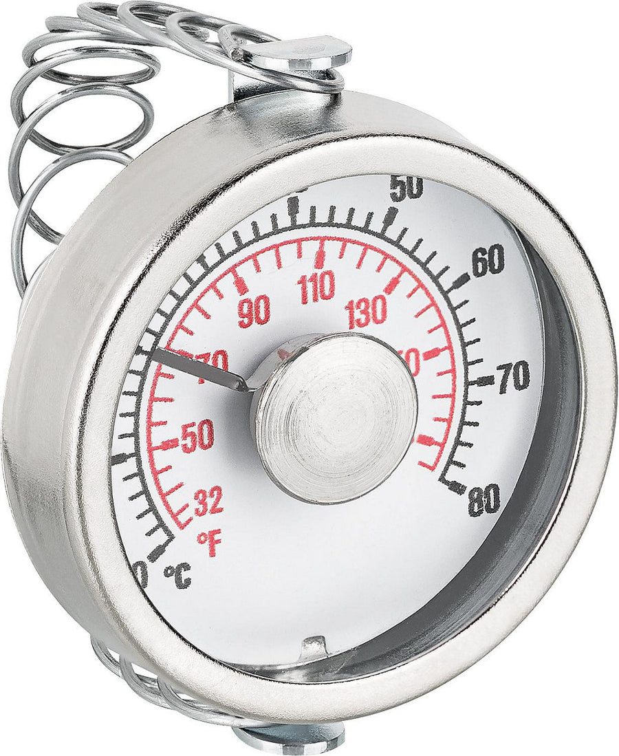Thermomètre d'applique Waterlo 0-80 °C avec ressort de fixation