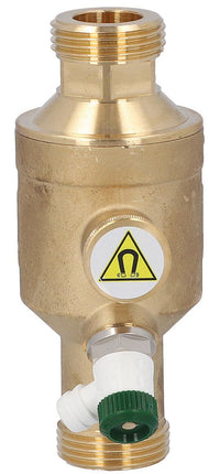 Séparateur de magnétite Easyflow pour circuit de chauffage Easyflow DN 20 DN 25 (1") mâle, L 130 mm