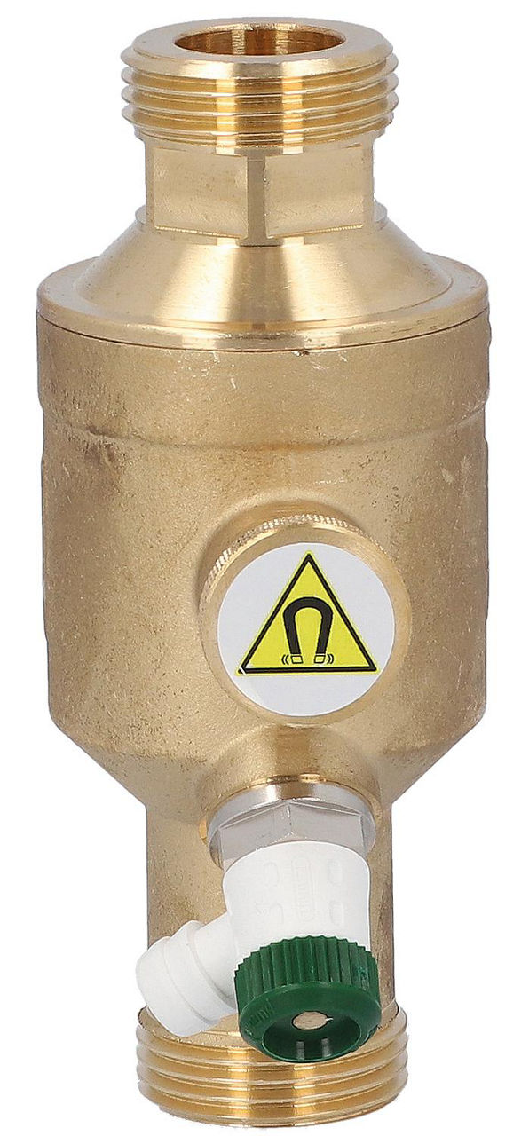 Séparateur de magnétite Easyflow pour circuit de chauffage Easyflow DN 20 DN 25 (1") mâle, L 130 mm