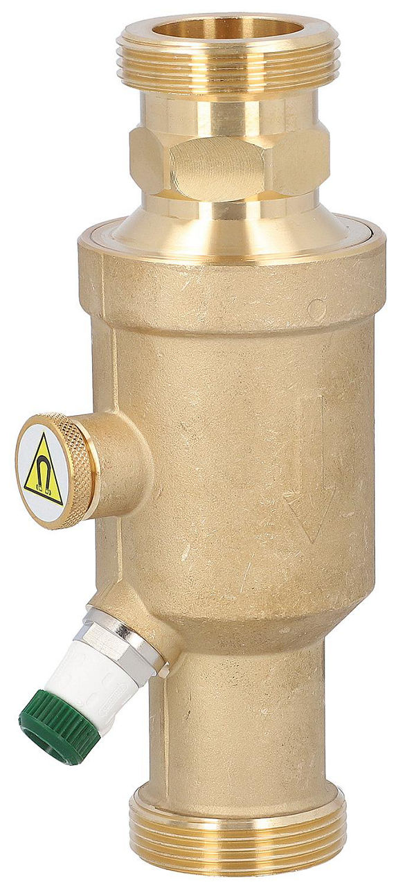 Séparateur de magnétite Easyflow pour circuit de chauffage Easyflow DN 25 DN 40 (1 1/2") mâle, L 180 mm