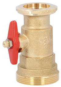Vanne à boisseau à bride Easyflow pour module de circuit de chauffage DN32(11/4") avec DN50(2") filetage mâle + bride