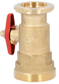 Vanne à boisseau à bride Easyflow pour module de circuit de chauffage DN32(11/4") avec DN50(2") filetage mâle + bride