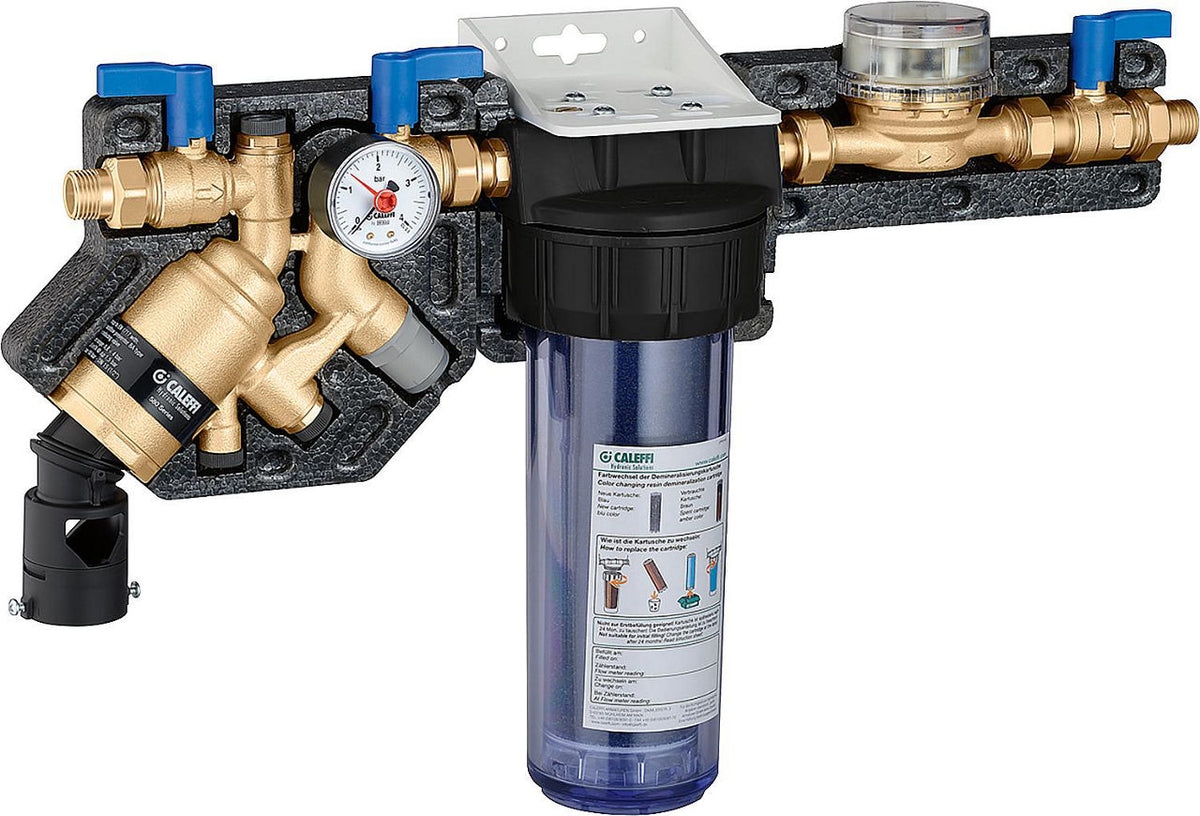 Kit d'alimentation automatique avec disconnecteur BA et unité de déminéralisation