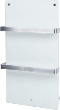 Radiateur sèche-serviettes infrarouge Sani Wi-Fi, verre