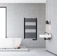 Radiateur sèche-serviettes électrique Sani Towel, noir