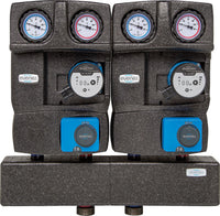 Groupe collecteur modulaire Evenes 2x circuit mélangé, DN25 (1")