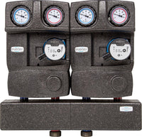 Groupe collecteur modulaire Evenes 2x circuit direct, DN25 (1")