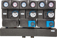 Groupe collecteur modulaire Evenes 1x circuit direct, 2x circuit mélangé DN25 (1")