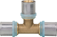 Tee equal to crimp evenes for multi-layer pipe