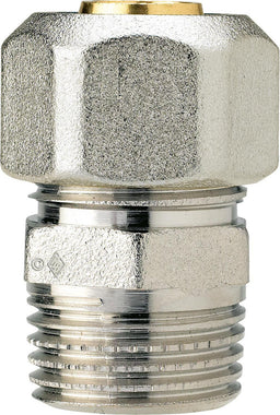 Raccord à bague de serrage pour multicouche avec filétage mâle evenes
