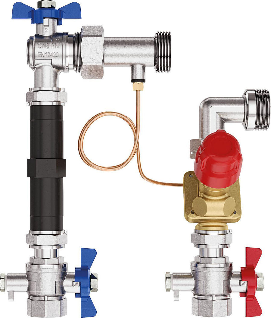 Kit de raccordement de collecteur Danfoss AB-PM avec régulateur de pression différentielle
