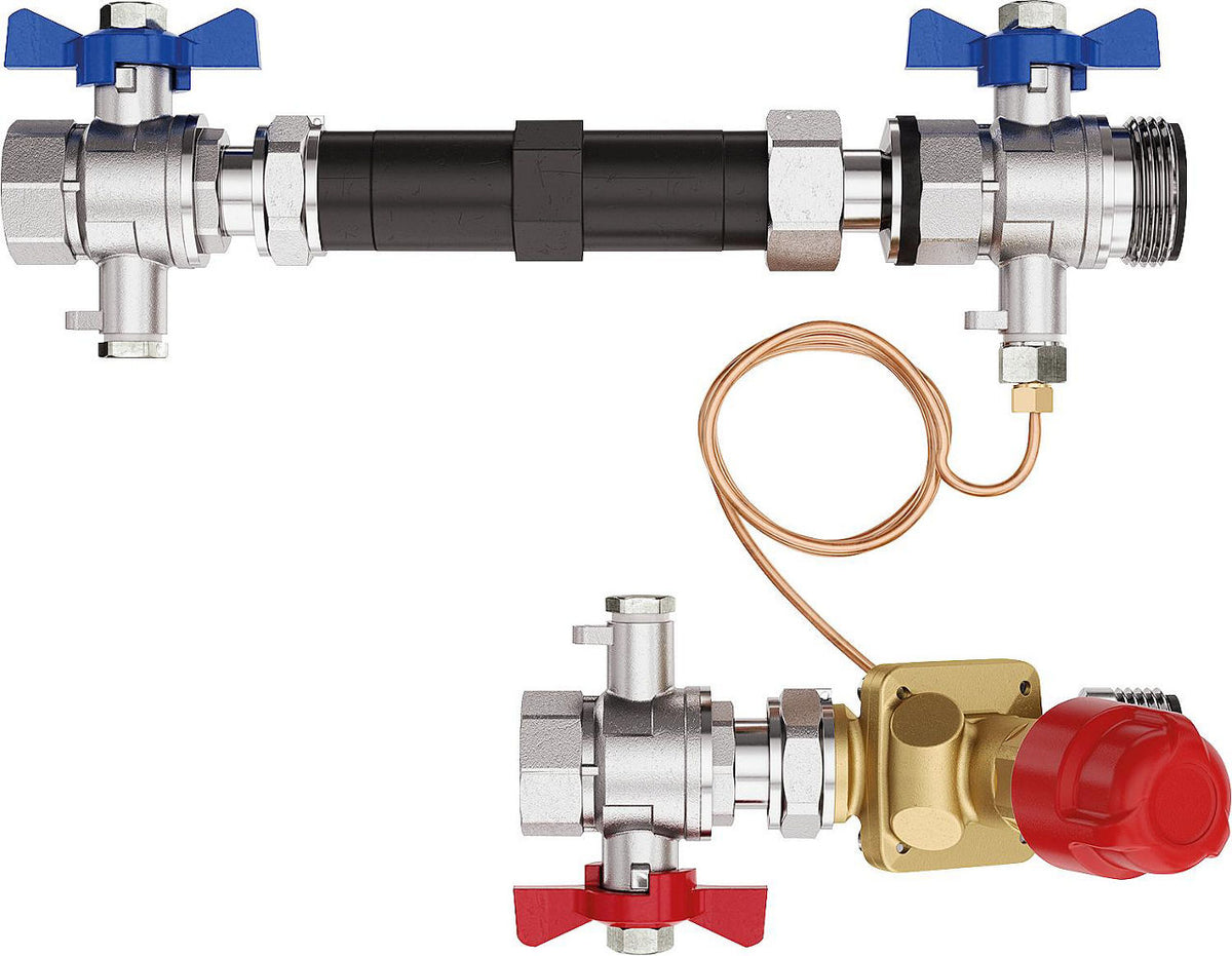 Kit de raccordement de collecteur Danfoss AB-PM avec régulateur de pression différentielle