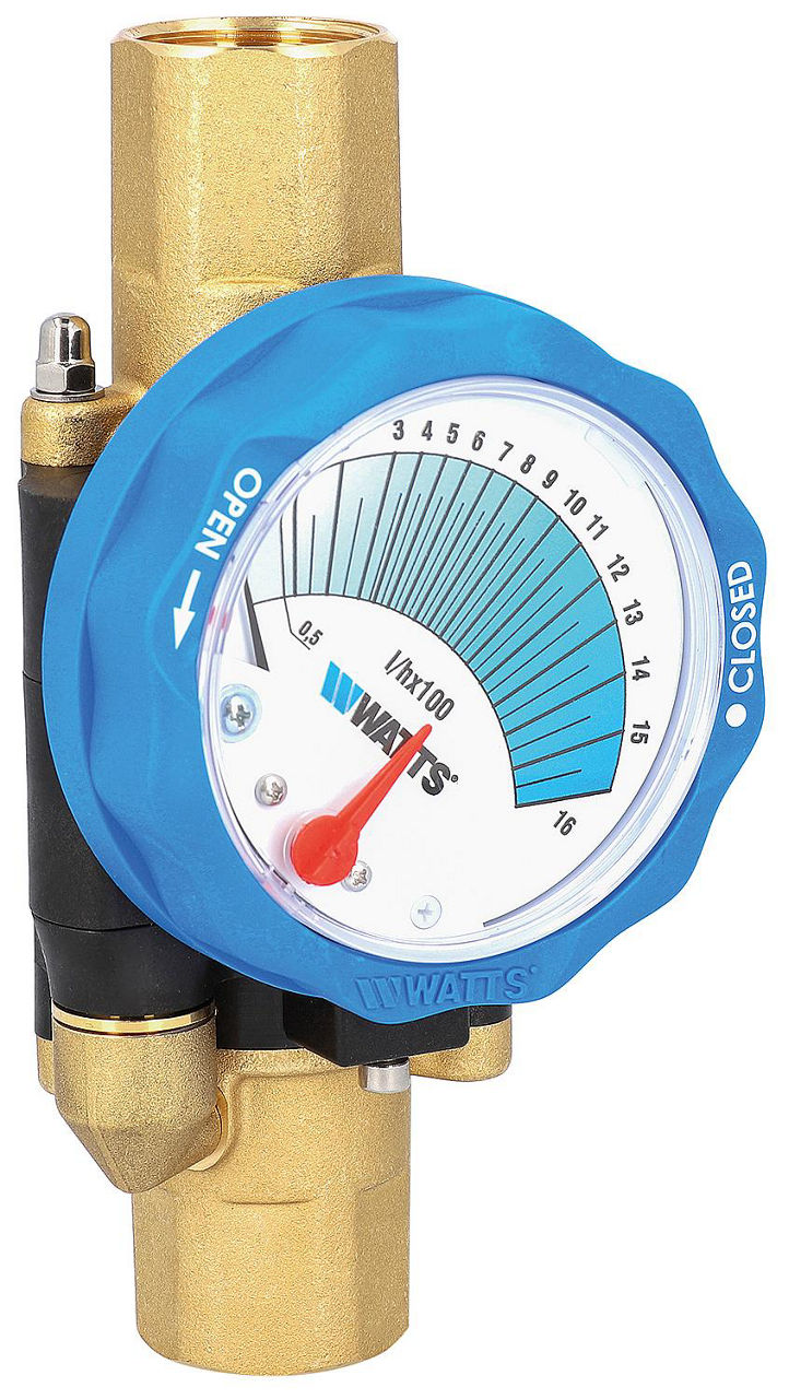 Vanne d'équilibrage WATTS® iDROSET série CF, filetage femelle