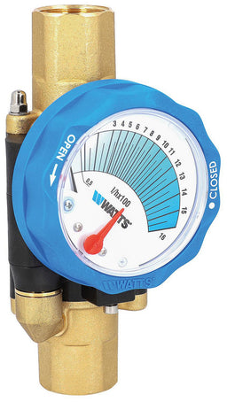 Vanne d'équilibrage WATTS® iDROSET série CF, filetage femelle